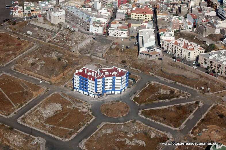 Vista aérea del sector de Arauz/http://www.fotosaereasdecanarias.com.